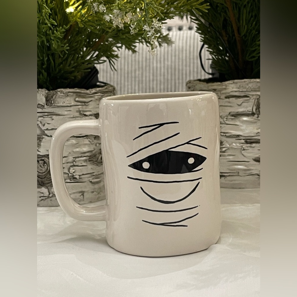 NEW w/Tags Rae Dunn EEK! Double Sided Mug - Perfect for Halloween